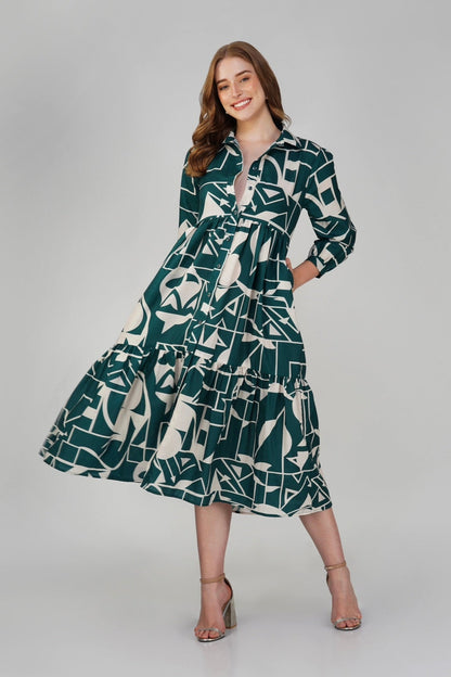 B Dress (Green)